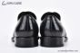 Prada Lace-up Oxford Brogue Black Grain Leather