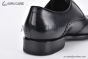 Prada Lace-up Oxford Brogue Black Grain Leather