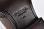 Prada Lace-up Oxford Brogue Brown Grain Leather
