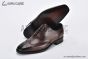 Prada Lace-up Oxford Full Brogue Brown Grain Leather