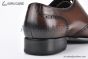 Prada Lace-up Oxford Full Brogue Brown Grain Leather
