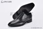 Prada Lace-up Oxford Full Brogue Black Grain Leather