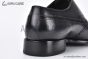 Prada Lace-up Oxford Full Brogue Black Grain Leather