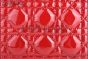 Dior Mini Lady Dior Bag Cherry Red Cannage Lambskin