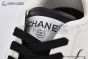 Chanel 25P Interlocking CC Logo Sneaker Calfskin Suede White