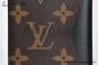 LV Pocket Organizer Wallet Brown Monogram Macassar Canvas M60111