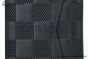 LV Pocket Organizer Wallet Black Damier Infini Leather N63197