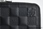 LV Zippy Vertical Wallet Black Damier Infini Leather N63548