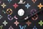 LV x TM Victorine Wallet Black Murakami Monogram Canvas M14163