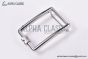 HERMES Tube H Belt Buckle & Graphite / Craie Reversible Togo & Box 135 Leather Belt