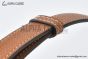 HERMES Lady Kelly 18 YG Buckle & Orange Epsom Leather Belt