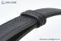 HERMES Lady Kelly 18 RG Buckle & Black Epsom Leather Belt