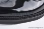 Ferragamo Black Patent Leather Lace-up Derby