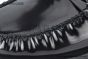 Ferragamo Gancini Black Patent Leather Loafer