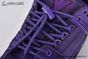 LV Trainer Maxi Sneaker Alligator-printed Nubuck Leather Purple 1ACNM0