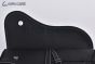 Dior Saddle Bag Black Grained Calfskin White Stiches