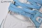 LV Trainer Sneaker Monogram-embossed White & Blue 1AA6X5