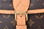 LV Diane Satchel Bag Monogram Canvas Brown M45985