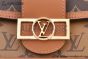 LV Dauphine Chain Wallet Monogram & Reverse Canvas M68746