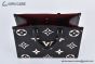 LV OnTheGo MM Bag Monogram Empreinte Leather Black M45495