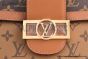 LV Dauphine MM Bag Monogram & Reverse Canvas M45958