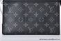 LV Gaston Wearable Wallet Monogram Eclipse Reverse Canvas M81124