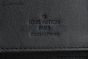 LV Zippy Vertical Wallet Black Monogram Taurillon Leather M69047