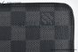 LV Zippy Wallet Black Damier Graphite Canvas N41662