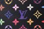 LV x TM Victorine Wallet Black Murakami Monogram Canvas M14163