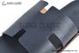 Hermes Izmir Dark Blue Epsom Leather Sandal
