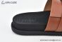 Hermes Jackson Brown Heritage Calf Leather Sandal