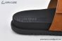 Hermes Jackson Brown Suede Goatskin Sandal
