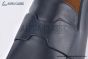 Hermes Ancora Blue Smooth Leather Loafer