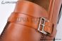 Hermes Igor Gradient Brown Smooth Leather Loafer