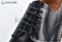 Dior Carlo Black Smooth Leather Derby with Silver-Finish Studs