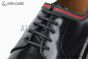 Gucci Web Black Smooth Leather Derby