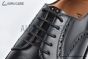 Prada Classic Black Smooth Leather Brogue Oxford