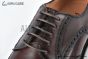 Prada Classic Brown Smooth Leather Brogue Oxford