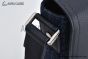 Dior Small Saddle Messenger Bag with Flap Blue Oblique Jacquard with Blue Grained Calfskin