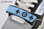 LV Trainer Sneaker Monogram Canvas & Leather Blue 1AC50S