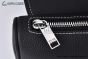 Dior Saddle Bag Black Grained Calfskin White Stiches