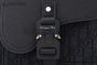 Dior Saddle Tote Bag Black Oblique Jacquard with Grained Calfskin