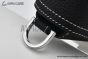 Dior Mini Saddle Messenger Bag with Flap Black Grained Calfskin