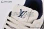 LV Trainer Sneaker White & Blue 1ABFA8