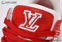 LV x Product Red Trainer Sneaker Monogram-embossed Red & White 1A8PJW