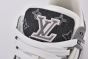LV Trainer Sneaker Monogram Denim & Embossed Grey 1ADF5C