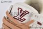 LV Trainer Sneaker Damier Embossed Leather White 1AHTSD