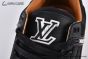 LV Trainer Sneaker Damier Embossed Leather Black 1AHTSW