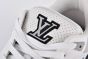 LV Trainer Sneaker Perforated Leather Black & White 1AHTDJ