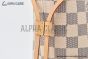 LV Neverfull MM Damier Azur Canvas Rose Ballerine Pink N40603